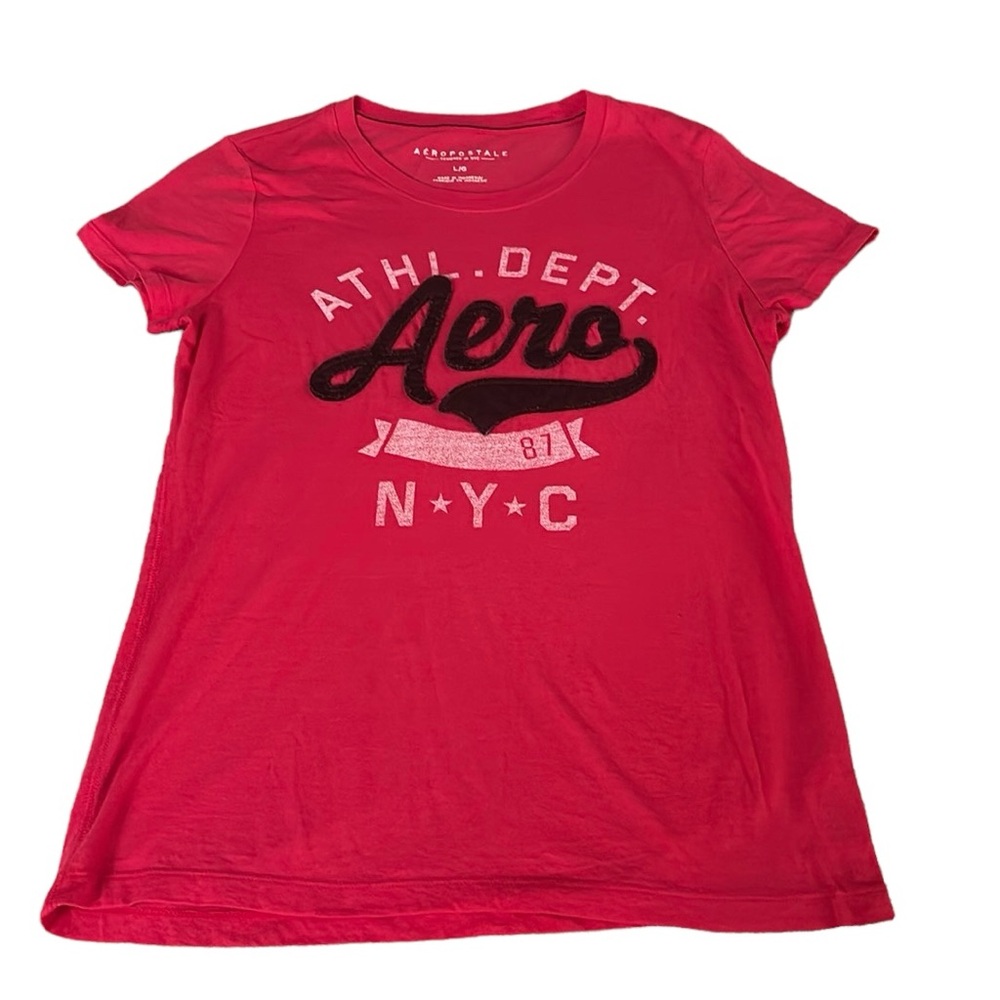 Dark Pink Aeropostale Short Sleeve Tshirt